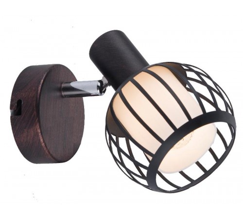 Светильник настенно-потолочный спот  Enio 7032-701 1 х E14 40 Вт поворотный уценка   Б0061514  Rivoli