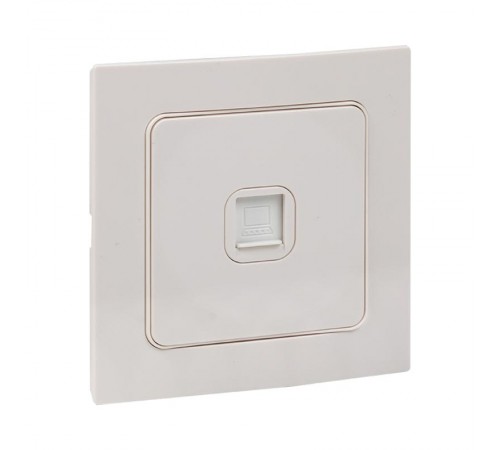 Стокгольм Механизм Розетки RJ-45 1-местной белый PROxima  EYK01-035-10  EKF