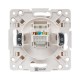 Стокгольм Механизм Розетки RJ-45 1-местной белый PROxima  EYK01-035-10  EKF