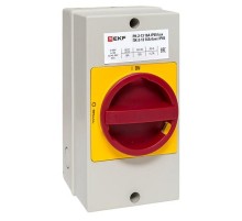 Переключатель кулачковый ПК-2-13 16А 3P "ВКЛ-ВЫКЛ" с блокировкой в боксе IP65  PROxima pk-2k-13-16-a65 EKF