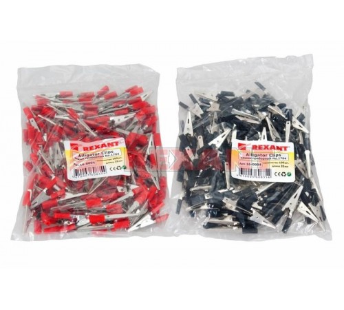 Зажим "крокодил" 5 А 52 мм  16-0004  REXANT