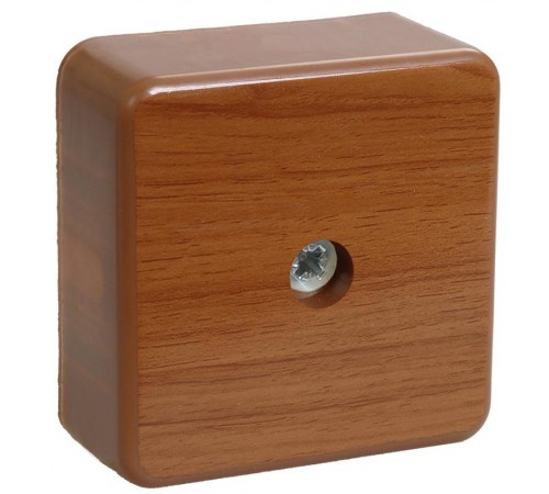 Коробка распределительная КМ для о/п 50х50х20мм дуб  UKO10-050-050-020-K24-E  IEK