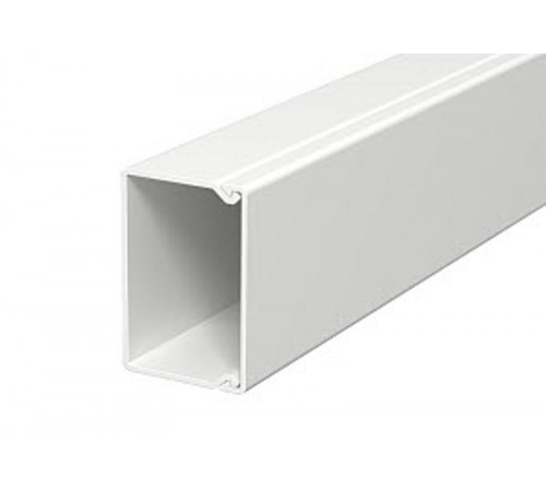 Мини-канал WDK с крышкой 30x45x2000 мм (высота борта 30 мм, крышка 45 мм) ПВХ светло-серый RAL 7035  6026842  OBO Bettermann