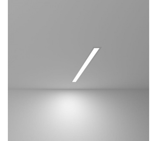 Светильник светодиодный встраиваемый линейный 53см 10W 6500К матовое серебро (100-300-53)  a040149  Elektrostandard