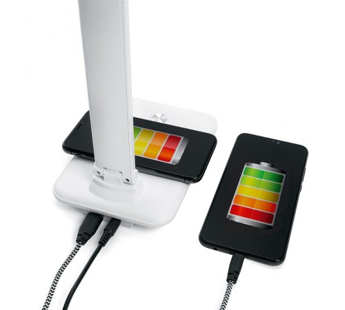 Светильник настольный складной 25W, 3000-6000К, 100-240V, белый, DE1728  41452  FERON