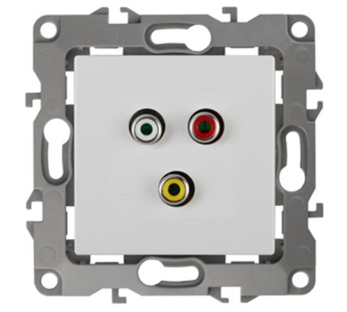 Розетка RCA 12-3113-01  ,  белый   Б0027471  ЭРА