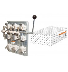 Рубильник РПБ-2/1П У3 TDM (250А,  правый привод, без плавких вставок)  SQ0730-0033  TDM