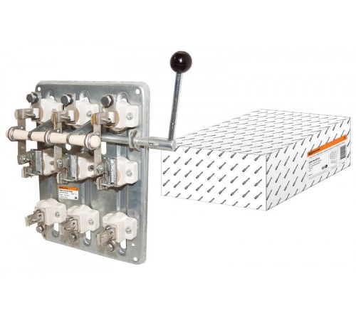 Рубильник РПБ-2/1П У3 TDM (250А,  правый привод, без плавких вставок)  SQ0730-0033  TDM