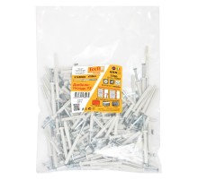 Дюбель-гвоздь YZ цилиндр. манжета нейлон 5x50 (150 шт) - пакет  147514  Tecfi