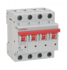 Выключатель нагрузки модульный YON MD63P-440  MD63P-440  DKC