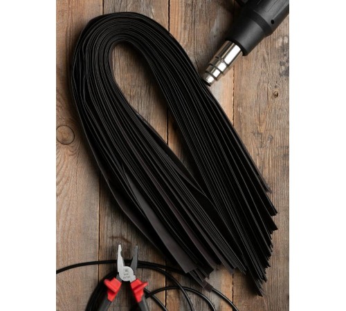 Термоусаживаемая трубка ТУТ нг 18/9 черная в отрезках по 1м PROxima  tut-18-b-1m  EKF