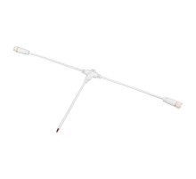 Коннектор питания ARL-MOONLIGHT-SPI/DMX-CON-POWER-T-MID-WIRE-WH (arlight, IP67 Пластик, 3 года)  031466  Arlight