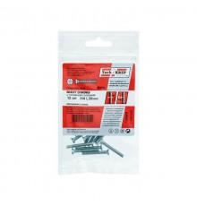 Винт DIN965 с потайной головкой оцинк. М4х30 (12 шт) - пакет ( 0,036 кг)  126589  Tech-KREP