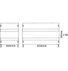 Модуль с 2 DIN-рейками 2ряда/2 рейки  ED62KA  ABB