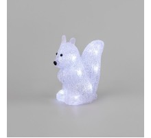 Акриловая светодиодная фигура "Белка" 17,5х12х18 см, 4,5 В, 3 батарейки AAA (не входят в комплект), 12 светодиодов,  513-341  NEON-NIGHT