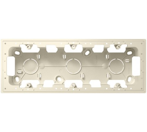 Simon 24 Сл. кость Коробка для накладного монтажа 3-ая  2400753-031  Simon