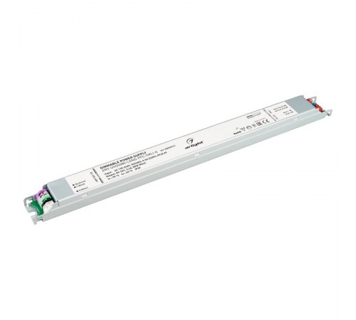 Блок питания ARV-UH24080-LONG-PFC-DALI-A (24V, 3.4A, 80W) (Arlight, IP20 Металл, 7 лет)  028357(1)  Arlight
