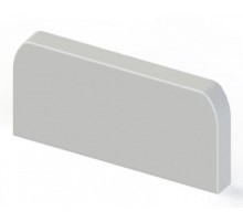 Заглушка (105х50) (2 шт) C-Line Белый  ecw-105-50x2  EKF