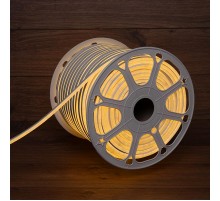 Гибкий неон LED SMD 8х16 мм, двухсторонний, теплый белый, 120 LED/м, бухта 100 м  131-096  NEON-NIGHT