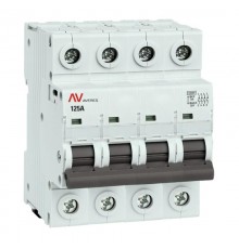 Выключатель нагрузки AVN 4P 125A AVERES  avn-4-125-av  EKF