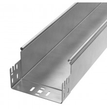 Лоток неперфорированный Профи INOX (AISI 304) 150х100x3000 (1,0 мм) (6 м/уп)  PR16.13997  Промрукав