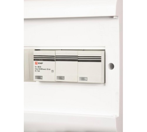 Устройство защиты от импульсных перенапряжений Тип 1 Iimp 25kA (10/350s) 3P EKFspd-t1-25-3pEKF