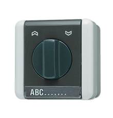 Выключатель для замочного механизма 10A 250V ~; для накладного монтажа IP44 834.10W Jung