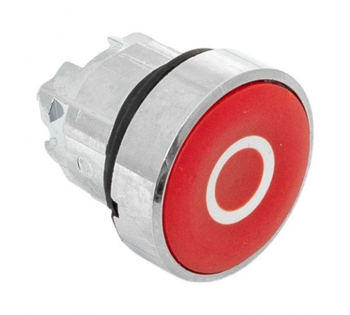 Механизм исполнительный кнопки "O" XB4 красный плоский возвратный без фиксации IP65  XB4BA-4162C-65  EKF