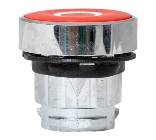 Механизм исполнительный кнопки "O" XB4 красный плоский возвратный без фиксации IP65  XB4BA-4162C-65  EKF