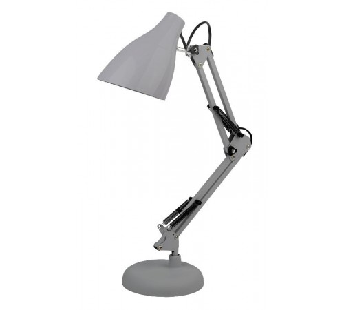 Светильник настольный N-123-Е27-40W-GY серый (12/96)  Б0047199  ЭРА