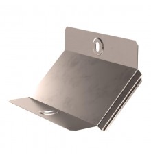 Крышка угла вертикально внутреннего 45 градусов Стандарт INOX (AISI 409) 150  PR16.3337  Промрукав