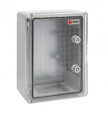 Щит пластиковый с монтажной платой прозрачная дверь (ВхШхГ) 800х600х260мм IP65 PROxima  PBT65MP010  EKF