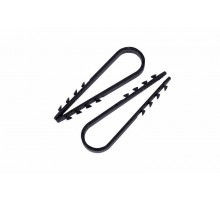 Дюбель-хомут нейлоновый PROconnect 19-25 мм, черный, упаковка 100 шт.  07-4523  PROconnect