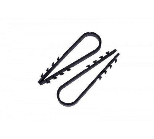 Дюбель-хомут нейлоновый PROconnect 19-25 мм, черный, упаковка 100 шт.  07-4523  PROconnect
