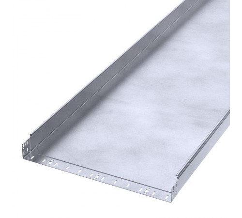 Лоток неперфорированный Профи INOX (AISI 316) 600х80x3000 (1,5 мм) (6 м/уп)  PR16.13636  Промрукав