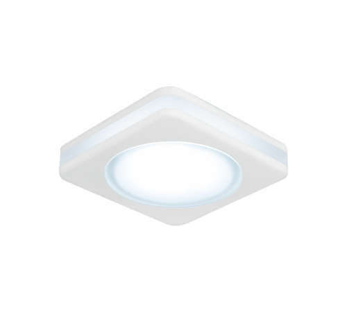 Светильник точечный встраиваемый светодиодный Backlight BL105 Квадрат. Белый, 8W, LED 4000K  BL105  Gauss