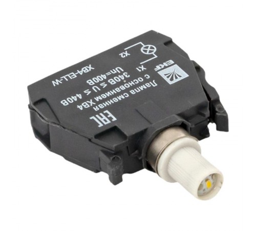 Лампа сменная c основанием XB4 белая  400В EKF PROxima    XB4-ELL-W   EKF 