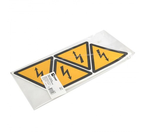 Знак "молния" (150х150х150мм 1шт) PROxima  an-1-00  EKF