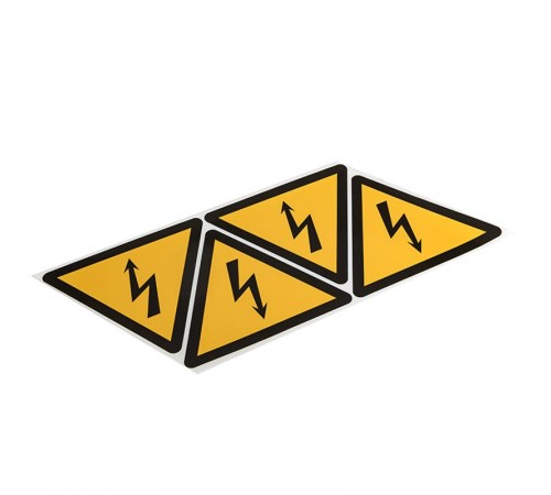 Знак "молния" (150х150х150мм 1шт) PROxima  an-1-00  EKF