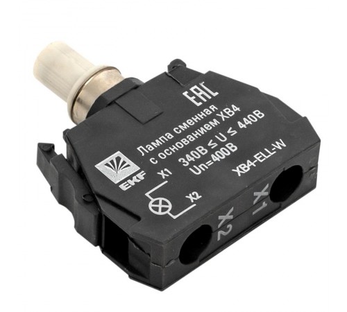 Лампа сменная c основанием XB4 белая  400В EKF PROxima    XB4-ELL-W   EKF 