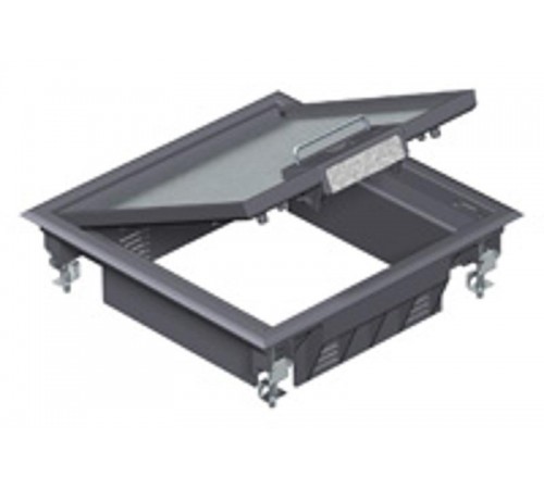 Лючок GES4U (универсальный) 6xModul45 (полиамид,черный) (GES4 U 9011)  7405200  OBO Bettermann