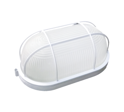 Светильник для ЖКХ НБП IP54 280*160*115 овал с решеткой под лампу Е27 max 100W, 1/8  926602211  Gauss