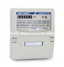 Счетчик электроэнергии трехфазный однотарифный Энергомера ЦЭ6803В 1 230В 5-60А 3ф.4пр. М7 Р32 на DIN-рейку/монтажную плату101003001013148Энергомера