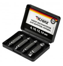 Набор экстракторов для шурупов Профи  KR-12-6703  Kranz