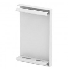 Торцевая заглушка кабельного канала Rapid 80 70x110 мм (сталь,светло-серый) (GS-E70110LGR)  6277072  OBO Bettermann