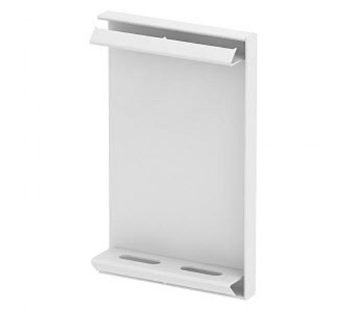 Торцевая заглушка кабельного канала Rapid 80 70x110 мм (сталь,белый) (GS-E70110RW)  6277070  OBO Bettermann