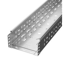Лоток перфорированный Стандарт INOX (AISI 304) 200х100х3000 (0,8 мм) (3 м/уп)  PR16.2334  Промрукав