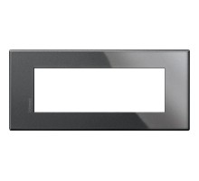 AXOLUTE Air рамка,итальянская модульность, 6 модулей, Антрацит  HW4806HS  Legrand