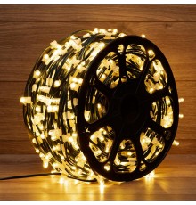 Гирлянда "LED ClipLight" 12V 150 мм, цвет диодов ТЕПЛЫЙ БЕЛЫЙ  325-126  NEON-NIGHT