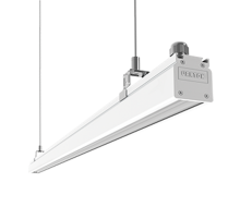 Cветильник светодиодный линейный Mercury Mall IP54 748x54x58 мм линза 89°x115 20W 4000К белый RAL9003 муар  V1-R0-00566-31L12-5402040  VARTON